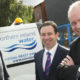 Pic l-r: Mark Quinn, managing director, EMR Integrated Solutions, Derek Glynn, COO, EMR Integrated Solutions and Pearse Bradley, telemetry and SCADA manager, Northern Ireland Water on the award of a 1m/£700,000 contract to upgrade Northern Ireland Water's telemetry network. No fees for reproduction. Pic by Maura Hickey - tel: 086-8541130