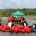 Volunteers at Ground Work Wales get litter picking at the River Rhymney in Wales